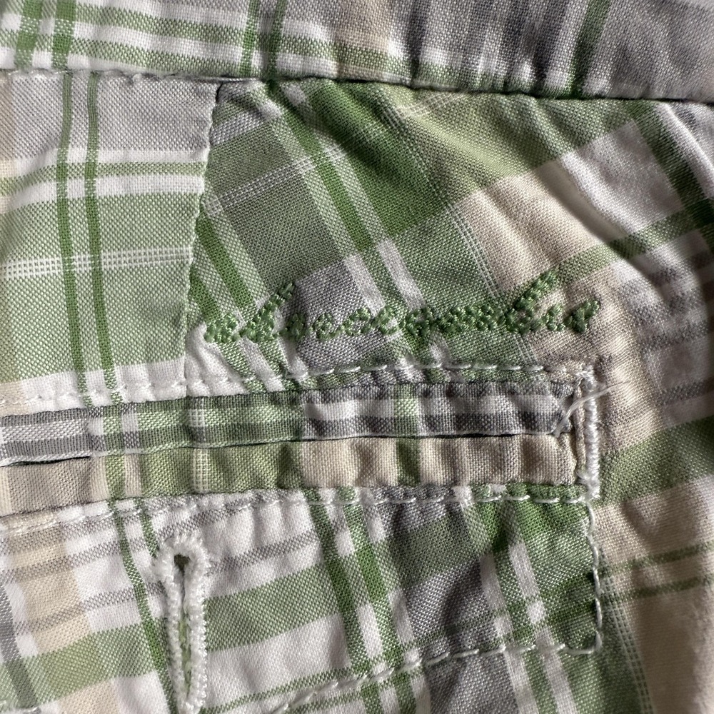 Y2K Abercrombie Girls Bermuda Shorts 12 Y2K Cotton Preppy Old Money 2000s - Picture 13 of 14